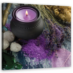 L&otilde;uenditr&uuml;kk Zen Spa Candle Violet 30x30 lilla