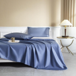 13 v&auml;rvi puuvillane voodipesu, A-klassi ema ja beebi hele luksuslik minimalistlik voodipesu ilma padjap&uuml;&uuml;rita Pillowcases sinine