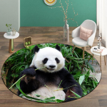 Armas Panda p&otilde;randamatt lastele &Uuml;mmargune beebivaip mikrokiust &uuml;lipehme vaip Magamistoa k&auml;sn-vannimatt Pestav Kawaii sisekujundus 60cm x 60cm