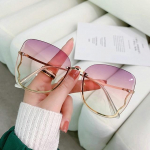 Naiste &auml;&auml;risteta p&auml;ikeseprillid Mood Vintage br&auml;ndi disain p&auml;ikeseprillid Naiste gradientvarjud Prillid Driver Anti Glare Googles Uv400
