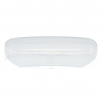 L&auml;bipaistev k&otilde;va prilli&uuml;mbris, survekindel horisontaalne p&auml;ikeseprillide karp, suur avatav prillide konteiner, kerge puhas