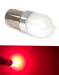 2 tk LED pirn BA15S, P21W 12-24V CANBUS punane