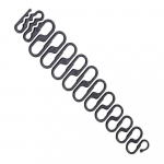 Prantsuse juuksepunumist&ouml;&ouml;riist Koe k&auml;sn Hair Braider Roller Hair Twist Styling Tool DIY tarvikud 15cm*3.2cm must