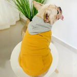 S&uuml;gis-/talvised lemmikloomade sobivad riided koertele kapuutsiga riided soojad lemmikloomade koerte riided mops Prantsuse buldogi riided koertele Kost&uuml;&uuml;m Ropa Perro 4XL-Pet Clothes