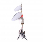 Kalap&uuml;&uuml;gi landid 5 tk Spinner Landid S&ouml;&ouml;dad, Bass Forell Salmon Hard Metal Rooster Tail Fishing Lures Kit