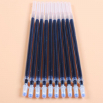 2021 Uus 0,5 mm 10 tk/komplekt Geelpliiatsi t&auml;itmine kontori allkirja vardad Punane sinine must tint Kontori kooli kirjatarbed kirjutustarbed k&auml;epidemed n&otilde;el 10pcs set must