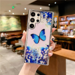 Blingi h&otilde;bedase raamiga kaetud lille&uuml;mbris Samsung Galaxy A54 A34 A24 A14 A04S A53 A13 S23 Ultra S21 S22 Plus iPhone 13 14 Pro Max pehme TPU kate jaoks For Samsung Galaxy A04S