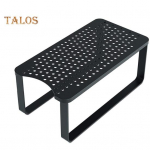 Veejaoturi rack Lihtne paigaldamine Mitmeotstarbeline korduvkasutatav praktiline veefiltri kronstein, riiul kontoritarbed must