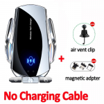 300 W kiire auto juhtmevaba laadija Samsung Galaxy Note 20 Note 10 Note 9 S22 S21 S20 S10 iPhone 14 13 12 11 Pro Max XS X jaoks NO Cable Black