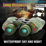 HD kaasaskantav 50x50 56m / 1000m professionaalne binokkel s&otilde;jav&auml;e s&otilde;jav&auml;e teleskoop &Ouml;&ouml;n&auml;gemine ja luure koordinaatkompass binokkel armee roheline v&auml;rv
