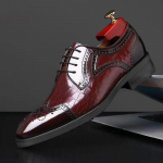 2023 Mood Uued Oxford Shoes Meeste &auml;rikingad nahast 43