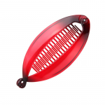 Gradientv&auml;rvi banaanikujuline juukseklamber kalaklambrid juuksen&otilde;elad juuste punumiseks m&otilde;eldud aksessuaarid naistele hobusesaba klambriklamber DIY tarvikud 13.5*6cm