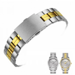 19 mm PRC100 seeria T049417A T049407A T049410A seeria Meeste mudelid Kellarihm Roostevabast terasest rihmaga k&auml;ev&otilde;ru T049 jaoks T049-19MM-Male kuld/h&otilde;be