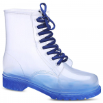 Naiste armsad kommiv&auml;rvi libisemiskindlad keskmise k&otilde;rgusega vihmasaapad 39 sinine