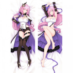 180 cm Anime Dakimakura padi Honkai Impact Lovely Elysia kallistav keha padjap&uuml;&uuml;r Kahepoolse tr&uuml;kiga pikk padjakate padi 40x120cm Peach Skin