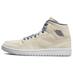 Air Jordan 1 Mid SE Sanddrift Naiste Tossud Valge Summit-White Kesk&ouml;&ouml;sinine Midnight-Navy DM9126-104 36.5