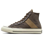 Converse Chuck 70 Nahast &Uuml;lekatted K&otilde;rged Engine Smoke Unisex Tossud Pruun Egrett Must A07123C 46.5