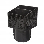 Autokeskuse juhtseadme hoiukarp PU-nahast ruudukujuline konteineri tassihoidja tasku konsool tasku korraldaja m&uuml;ndikoguja stone pattern