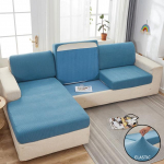 Jacquard diivani istmepadja kate M&ouml;&ouml;blikaitse lemmikloomadele lastele veniv pestav eemaldatav diivanikate Tavalised diivanikatted Seat Length 50-65cm