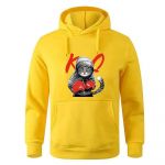 S&uuml;gispoksikass Prinditud Hoodid Unisex Naiste Mood Dressid Suurem&otilde;&otilde;dulised pikkade varrukatega kapuuts Pullovers Spordidressid Unisex r&otilde;ivad 2XL