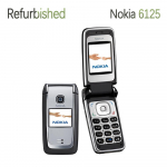 Renoveeritud Nokia Originaal Nokia 6125 Mobiiltelefon 1 SIM-kaardiga No charger must