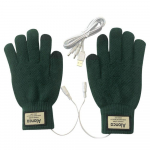 Mehed Naised Kootud kindad Kindad Elektrilised soojendusega kindad Soojad kindad must