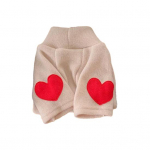 Lemmiklooma pullover Moodne armastusmustriline koeras&auml;rk Mugav soe kassi kahe jalaga riided Lemmikloomatarbed S khaki