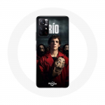 &Uuml;mbris Xiaomi Redmi Note 11s 5G La Casa De Papel Rio maski jaoks