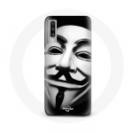Samsung galaxy A70 &uuml;mbris Oleme leegioni anon&uuml;&uuml;mne mask