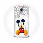 &Uuml;mbris Samsung Galaxy A8 2018 Miki-Hiire lilledega s&uuml;dametele