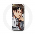 &Uuml;mbris Samsung Galaxy S6 Edge Attack jaoks Titan Levi Ackerman Mangale
