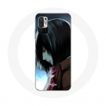 Coque pour Xiaomi Redmi Note 10 5G Mikasa Ackerman Attaque des Titans Manga Anime