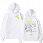 R&auml;ppar Juice Wrld 999 kirjatr&uuml;kiga kapuuts Meeste naiste Hip Hop Retro Pullover Fliisist avara pikkade varrukatega kapuutsiga t&auml;navar&otilde;ivad 5XL