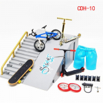 Finger Skateboard Venue Scene Fingertip Scooter Combination Mini Scooter