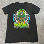 Rob Zombie Black Third Eye Pentagram Horned Goats Unisex T-s&auml;rk S