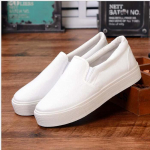 Uued kevadised p&uuml;ksid vabaajajalatsid Naiste mood platvorm &Uuml;he jalaga kingad &otilde;pilastele mitmek&uuml;lgsed l&otilde;uendist v&auml;ikesed valged kingad 38 valge