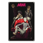 Anime Metallist Silt NANA Retro Plakat, Joonisfilm Anime, Seinakunsti Plakat, Baari Kohviku Dekoratsioon, Nostalgia Kingitus, Naljakad Prindid, Maal, Kuum 20x30cm