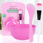 3 tk/komplekt naiste n&auml;omaskide segamiskaussi komplekt t&uuml;drukutele n&auml;onahahooldusmaski segamisriistade komplekt ilutarbed