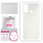 apgo MATTE Protective Skin Sticker for the back compatible with Huawei P smart 2020, Wrap Film, Hydrogel Film, Flexible, Soft TPU with positioning lay