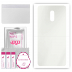 apgo MATTE Protective Skin Sticker for the back compatible with Nokia 6, Wrap Film, Hydrogel Film, Flexible, Soft TPU with positioning layer easy inst