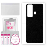 apgo Protective Skin Sticker for the back compatible with Tecno Pova Neo, Wrap Film, Foil, Vinyl - Pattern Matte Black
