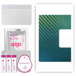 apgo Protective Skin Sticker for the back compatible with Lenovo Yoga Tab 3 Plus, Wrap Film, Foil, Vinyl - Pattern Carbon Chameleon CAKA1