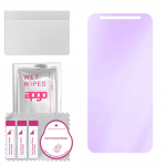 apgo Anti-Blue 9H Hybrid protective glass compatible with ZTE Optus X Start 3, flexible nano glass, great replacement for tempered glass, scratch-resi