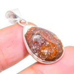 Natural Wild Horse Gemstone Handmade 925 Sterling Silver Pendant 1.30 a3s01