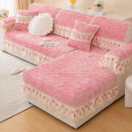 Luksuslik pl&uuml;&uuml;s diivani kate 3-kohaline sametine libisemiskindel libisemiskindel pehme tugitool diivan padi M&ouml;&ouml;blikaitse Dropshipping Cushion cover30x50cm