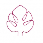 Monstera kujuline taimestend roostevaba korrosioonikindel lihtne paigaldus potitaimede tugivarras lillekujuline tugivai