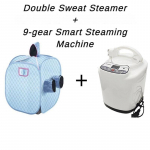 Kaasaskantav majapidamissauna fumigatsioonikoppmasin Kokkupandav Salendav Beauty Leilitav Sauna Spa Telk Higistamise Fumigatsioonikomplekt 2,5L