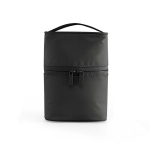 Silindriga kosmeetikakott sisemise taskuga kaasaskantav veekindel reisikorralduse meigikott