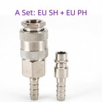 Kolm-&uuml;hes kiirvabastusega pneumaatilised pistikud &otilde;huvooliku liitmike &Uuml;henduskompressori tarvikud Euroopa standard 20