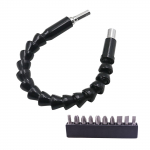 Kruvikeeraja liigendi elektriline puurnurga seade 300 mm universaalne painduv v&otilde;ll &Uuml;hendusvarda varruka t&ouml;&ouml;riista pingutuskruvid